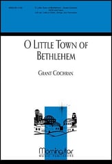 O Little Town of Bethlehem SATB choral sheet music cover